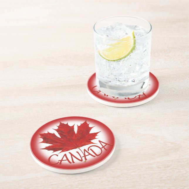 Kanada Souvenir Untersetzer Kanada Maple Leaf Unte (Seite)