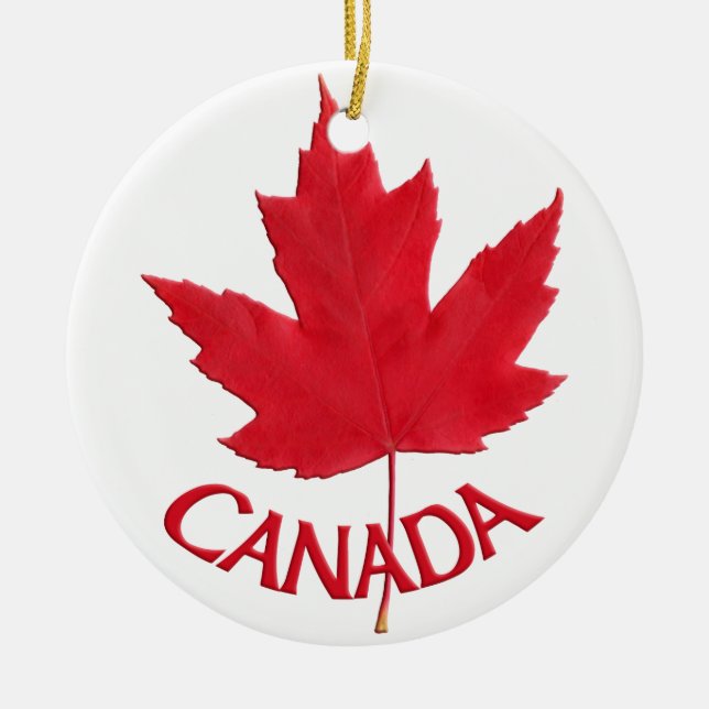 Kanada - Souvenirs und Geschenke aus Kanada Keramikornament (Vorne)