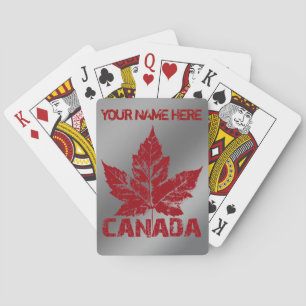 Kanada Spielkarten Kanada Individuelle Souvenirkar