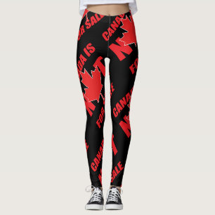 Kanada steht NICHT zum Verkauf Leggings