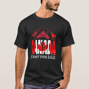 Kanada steht nicht zum Verkauf Stolz Kanadier T-Shirt