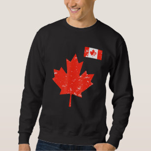 Kanada - Stolz auf kanadisches Ahornblättern und F Sweatshirt