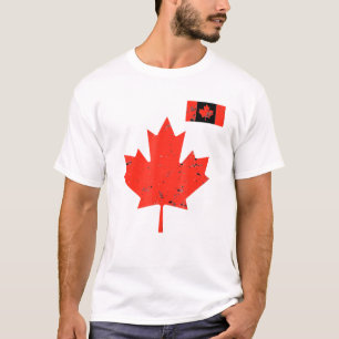 Kanada - Stolz - kanadischer Ahornblättriger und V T-Shirt