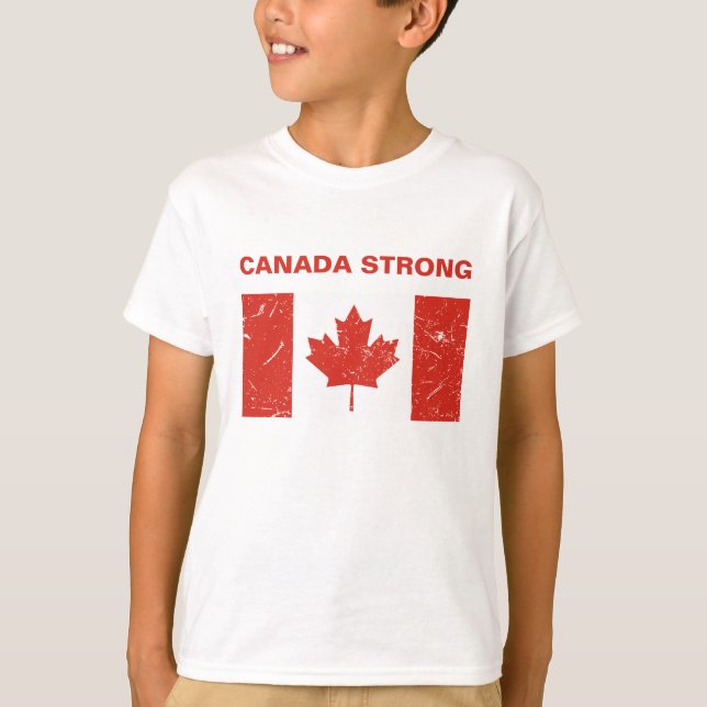 Kanada Strong T-Shirt (Vorderseite)
