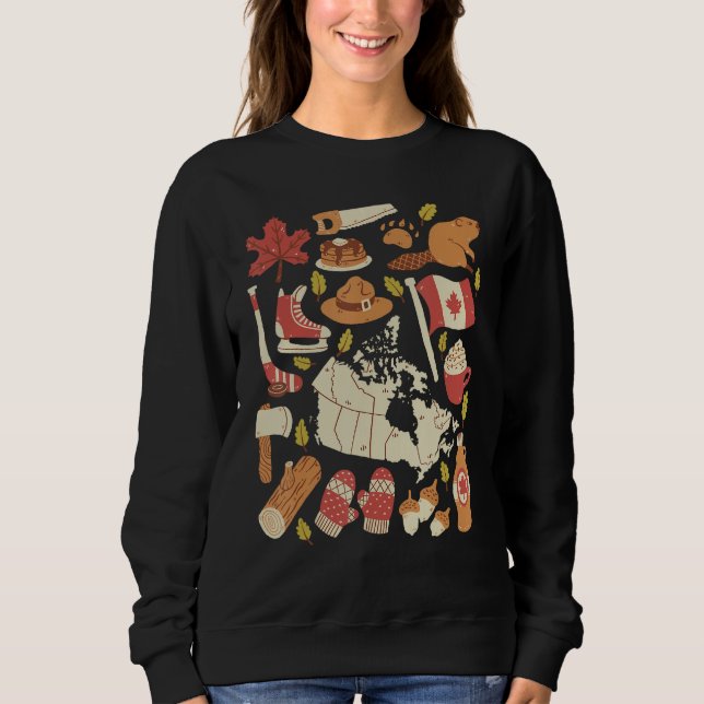 Kanada Sweatshirt (Vorderseite)