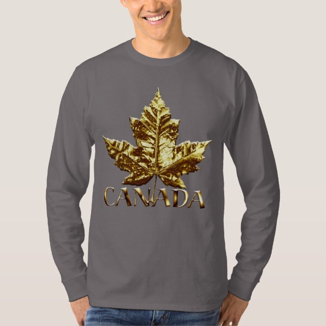 Kanada Sweatshirt Canada Flag Souvenir Sweatshirt T-Shirt (Vorderseite)