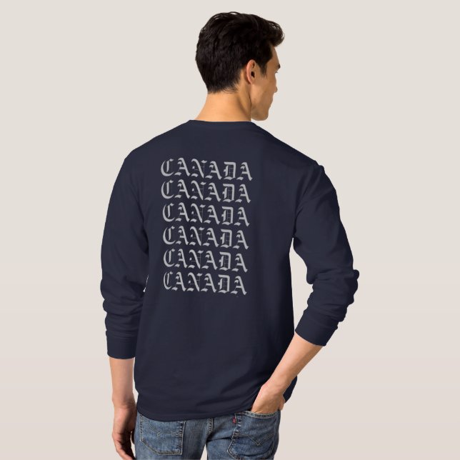 Kanada T-Shirt (Schwarz voll)