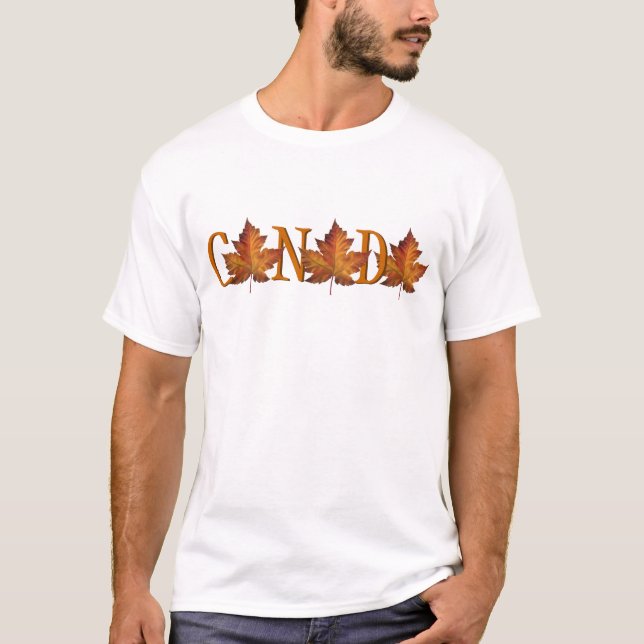 Kanada T - Shirt Kanada Souvenir Unisex Shirt (Vorderseite)