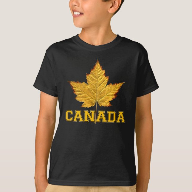 Kanada T - Shirt Souvenir Unisex Kid's Canada Shir (Vorderseite)