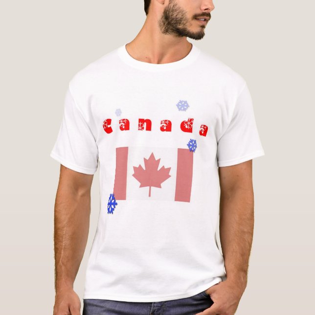 Kanada-T-Shirt T-Shirt (Vorderseite)