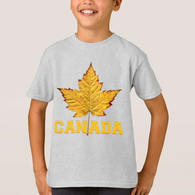 Kanada T - Shirt Unisex Kid's Varsity Canada Shirt (Vorderseite)