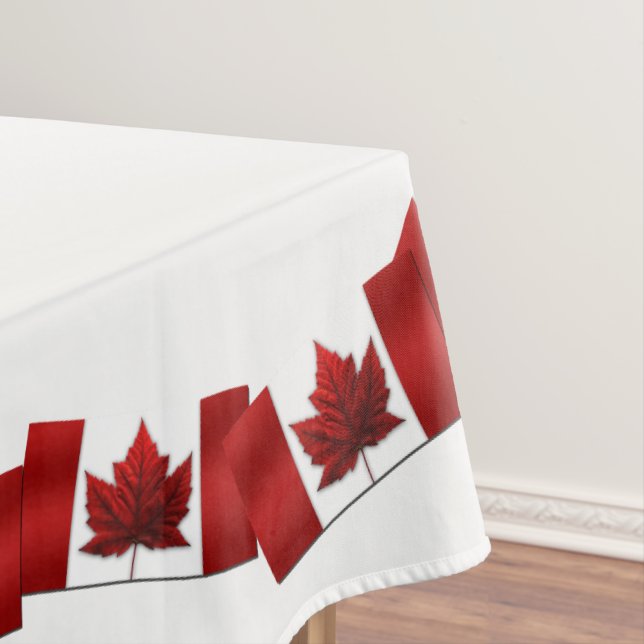 Kanada Tablecloth Canada Flag Tablecloth Anpassen Tischdecke (Beispiel)