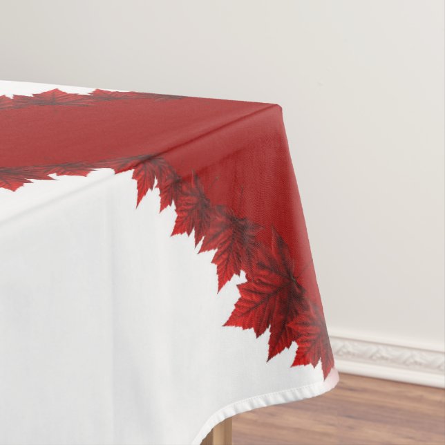 Kanada Tablecloth Canada Maple Leaf Tablecloth Tischdecke (Beispiel)