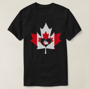 Kanada Tag 2025 Premium - Vintage kanadische Flagg T-Shirt