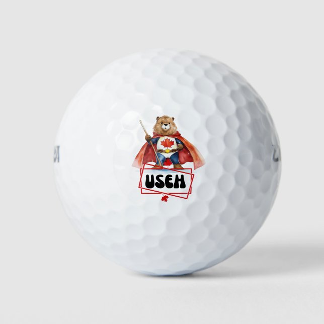 Kanada-Tag Golfball (Vorderseite)