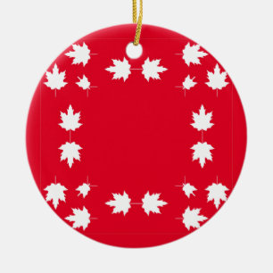 Kanada-Tag Keramik Ornament
