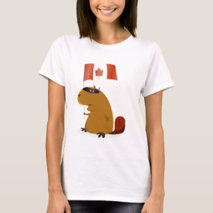 Kanada-Tagesbiber T-Shirt