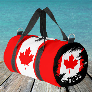 Kanada-Tasche, Toronto, Reise, kanadische Flagge Duffle Bag