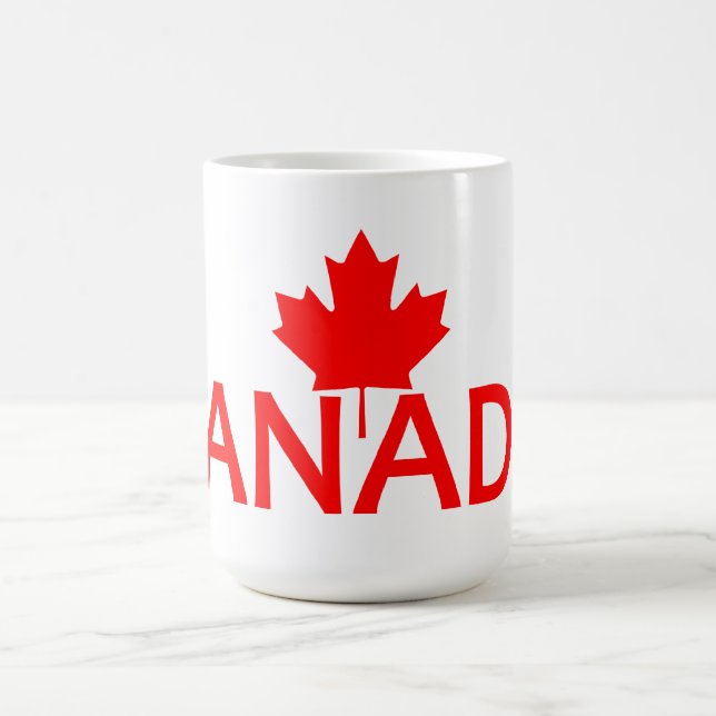 Kanada Tasse - wählen Sie Stil & Farbe (Mittel)