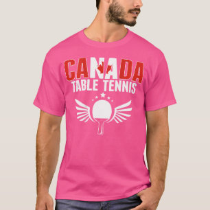 Kanada Tischtennis-Liebhaber - Unterstützung für k T-Shirt