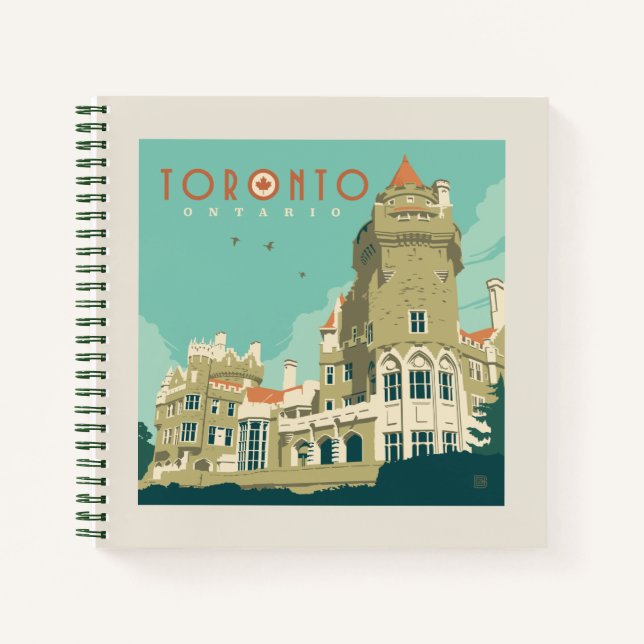 Kanada | Toronto, Casa Loma Notizbuch (Vorderseite)