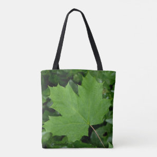 Kanada Tragetaschen Grüne Kanada Ahornleaf-Taschen