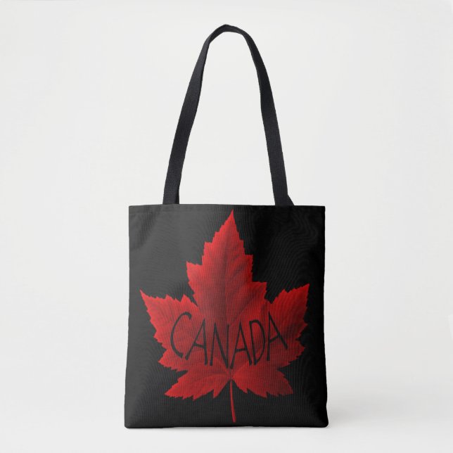 Kanada Tragetaschen Red Maple Leaf Souvenir Bags (Vorderseite)
