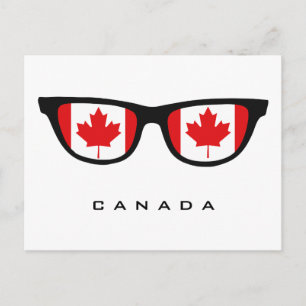 Kanada überträgt Sondertext und Farbpostkarte Postkarte
