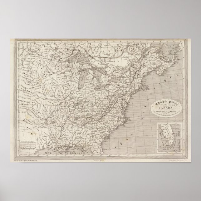 Kanada und die Vereinigten Staaten Poster (Vorne)