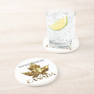 Kanada Untersetzer Gold Canada Team Untersetzer