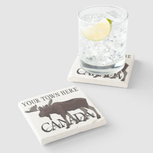Kanada Untersetzer Moose Art Canada Drinks Coaster