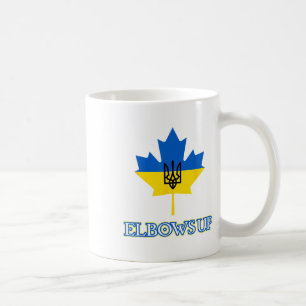 Kanada unterstützt die Ukraine und reckt das Ahorn Kaffeetasse