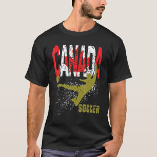 Kanada unterstützt Fußball-Team und Fußball-Spiele T-Shirt
