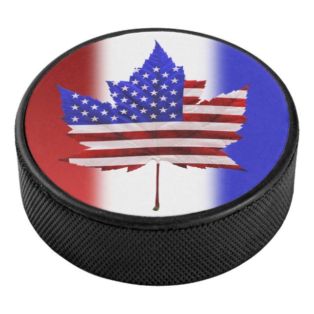 Kanada USA Hockey Puck USA Kanada Souvenir Puck (3/4)