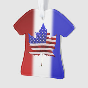 Kanada USA Ornament USA Kanada Souvenir Puck