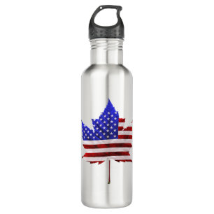 Kanada USA Souvenir Stainless Steel Water Bottle Edelstahlflasche