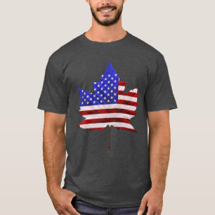 Kanada USA Souvenir T - Shirt Plus Size Men's