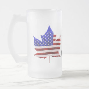 Kanada USA Tasse USA / Kanada Souvenir Beer Glasse