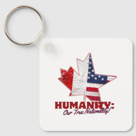 Kanada USA Unity Humanity Schlüsselanhänger