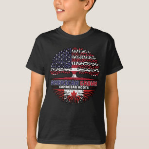 Kanada USA USA USA Staaten Tree T-Shirt