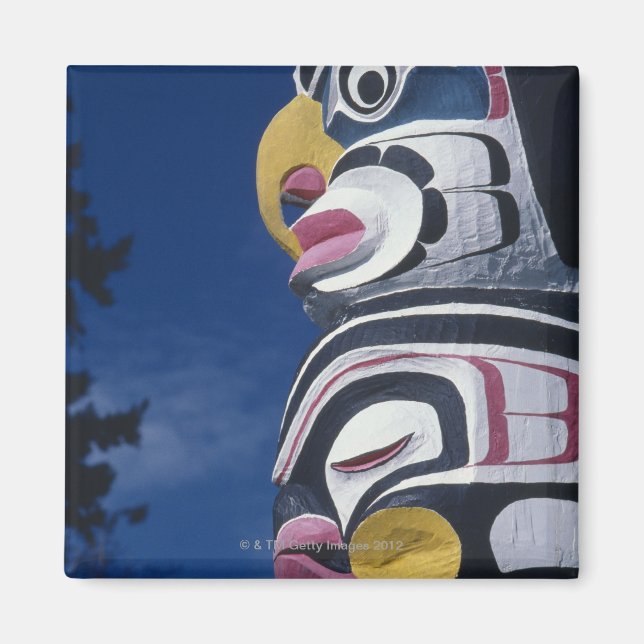 Kanada, Vancouver, Stanley Park, Totem Magnet (Vorne)