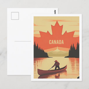 Kanada Vintage Berühmter Reiseort Postkarte