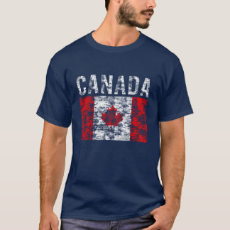 Kanada Vintage Mädchen T-Shirt