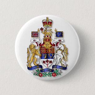 Kanada Wappen Button