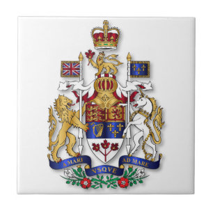 Kanada Wappen Fliese