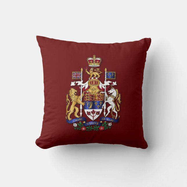 Kanada Wappen Kissen (Vorderseite)