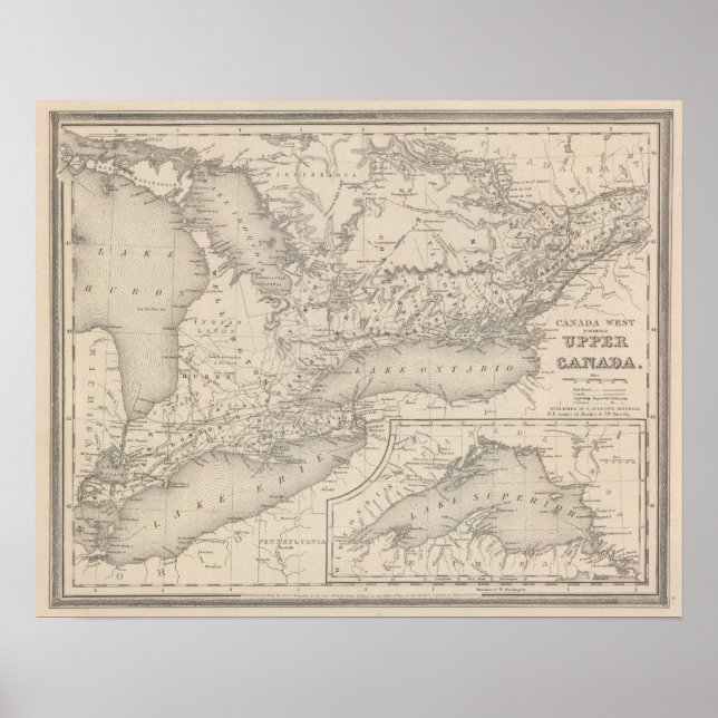 Kanada West Upper Poster (Vorne)