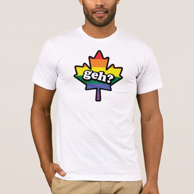 Kanada wie? geh? T-Shirt (Vorderseite)