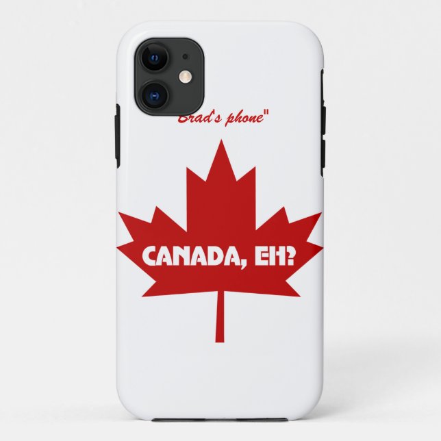 Kanada wie? iPhone Fall - kundengerecht Case-Mate iPhone Hülle (Rückseite)