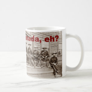 Kanada wie Vintages Mounties-Foto Tasse